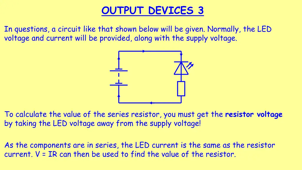 output devices 3 1