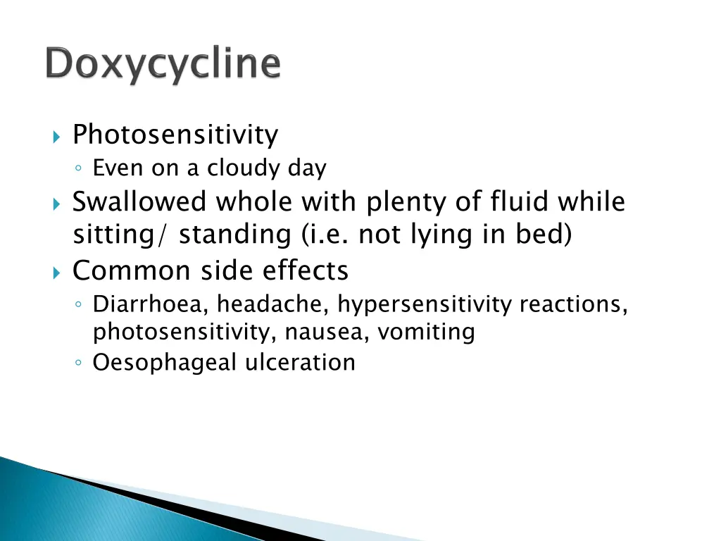 photosensitivity even on a cloudy day swallowed