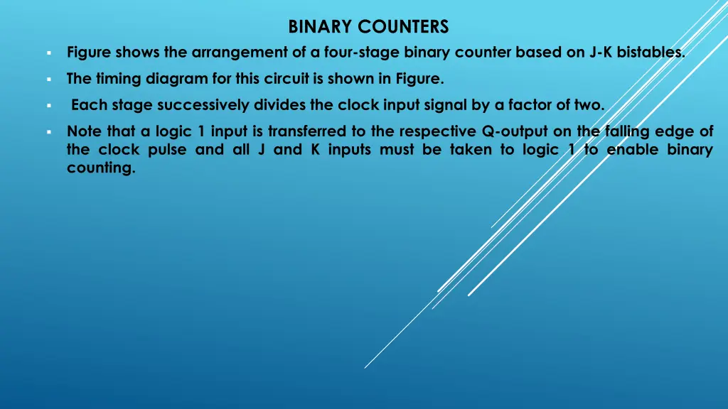 binary counters