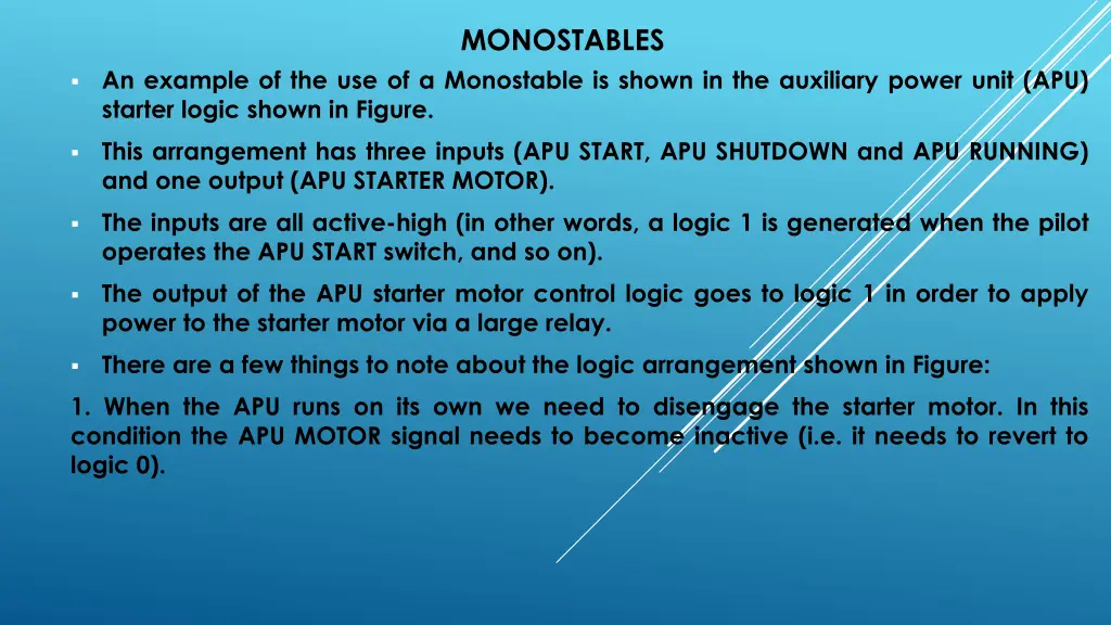 monostables 1