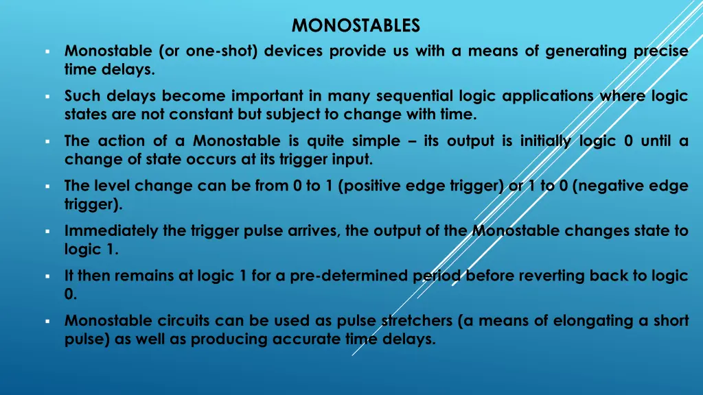 monostables