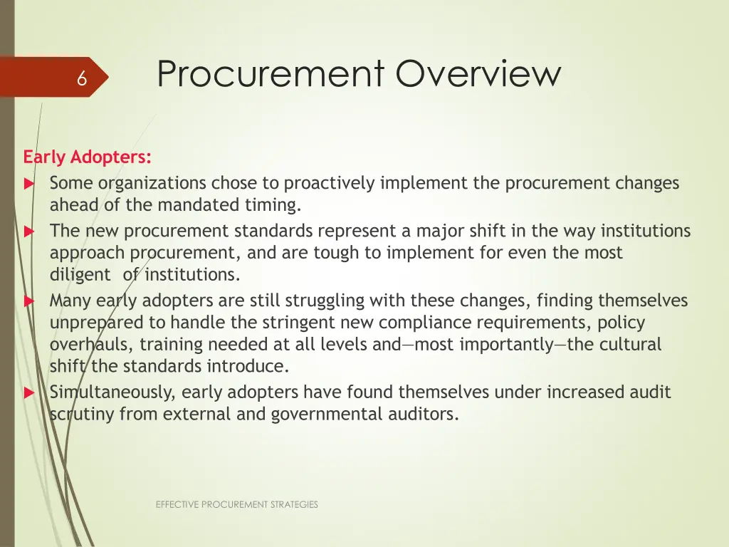 procurement overview 2