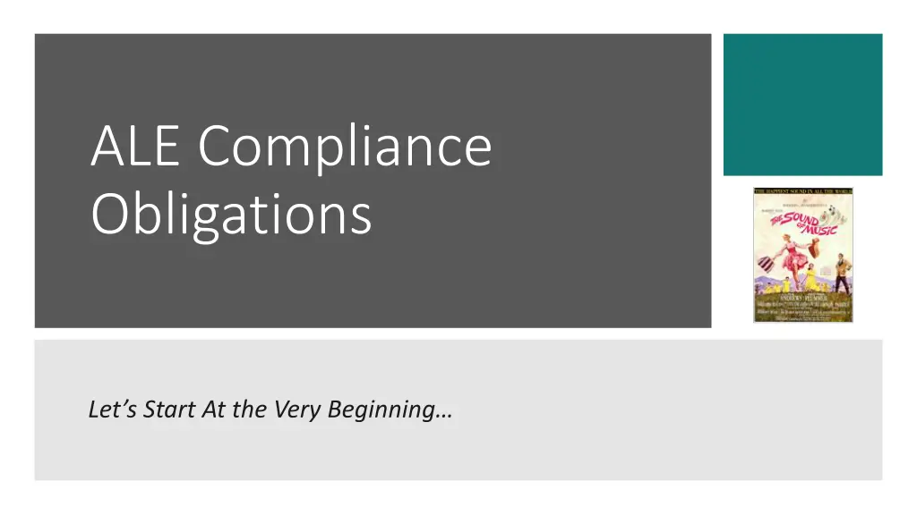 ale compliance obligations