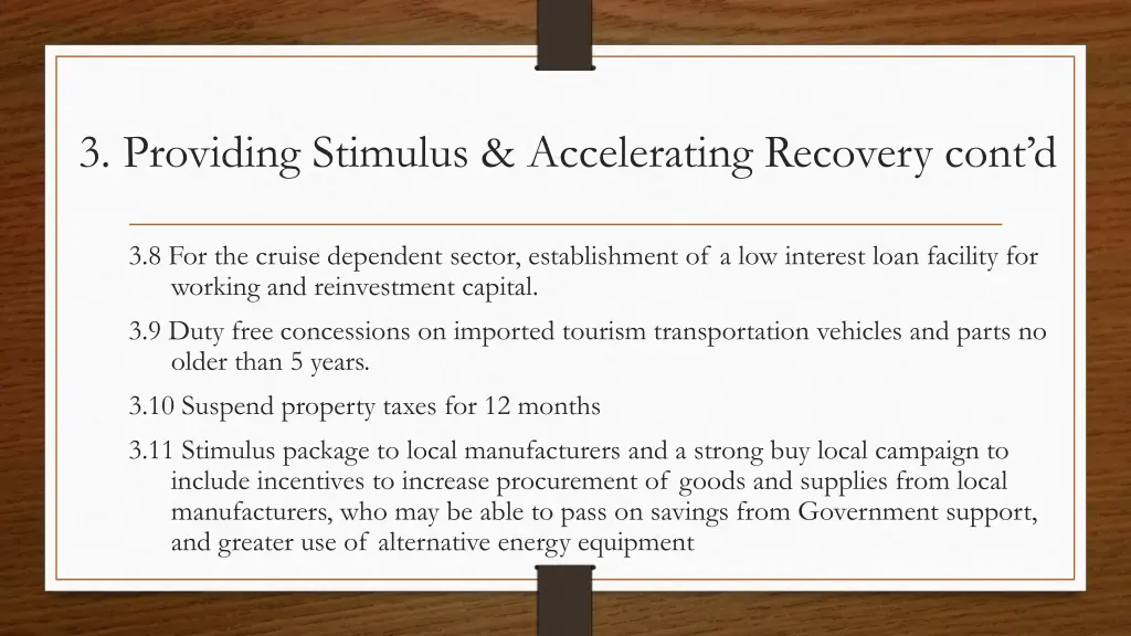 3 providing stimulus accelerating recovery cont d 1