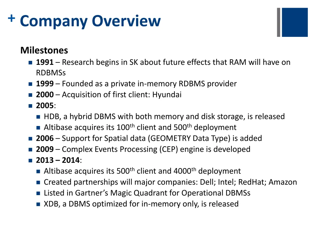 company overview 1