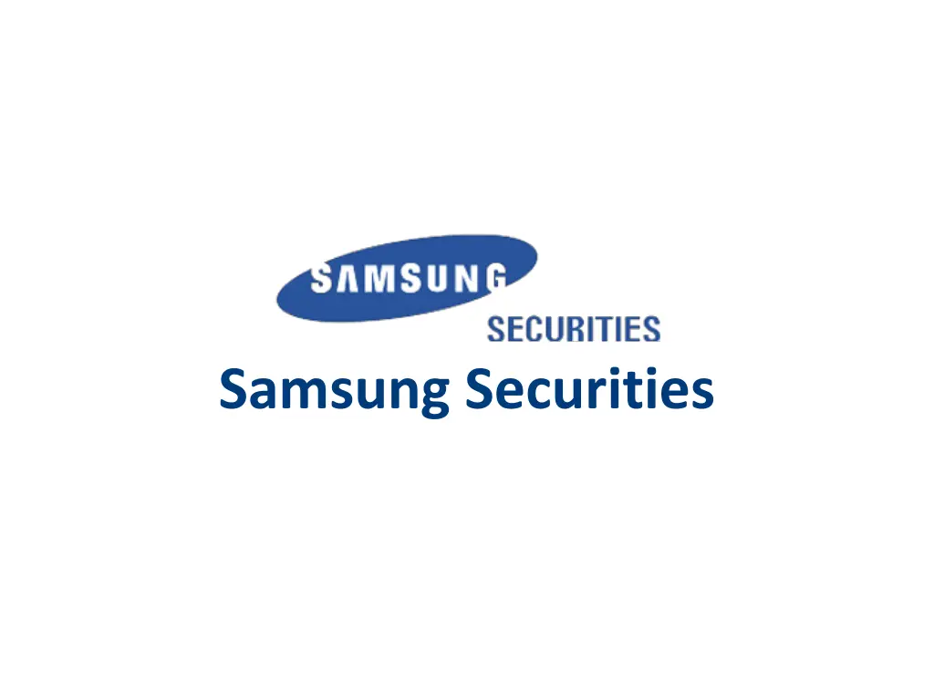 samsung securities