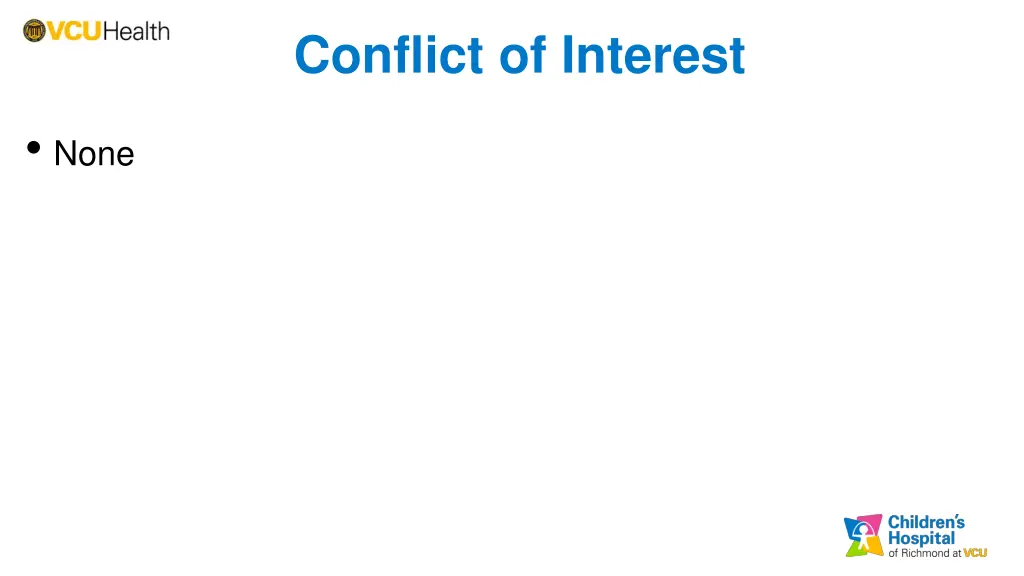 conflict of interest