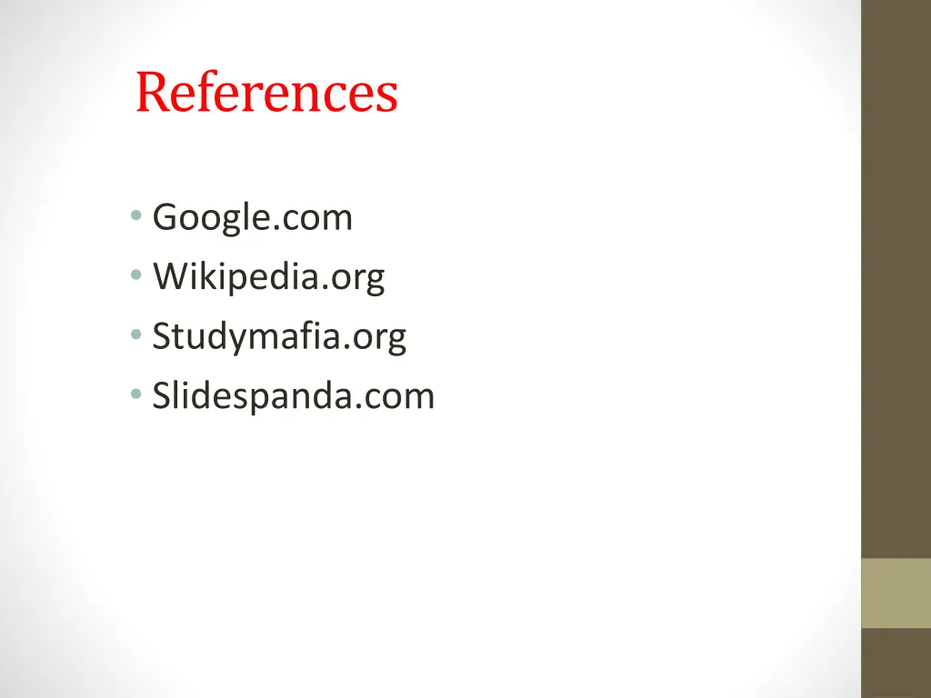 references