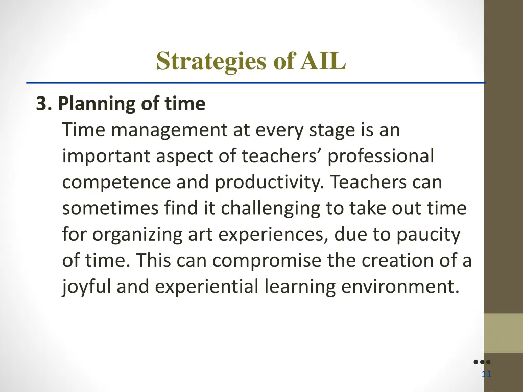 strategies of ail 2