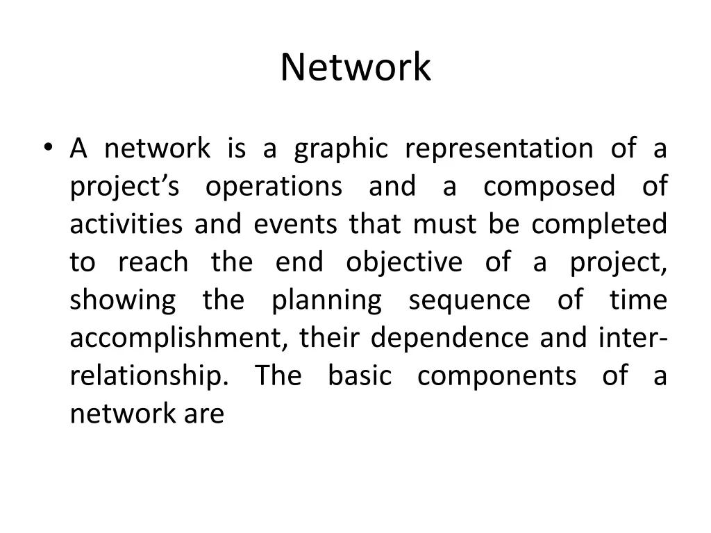 network