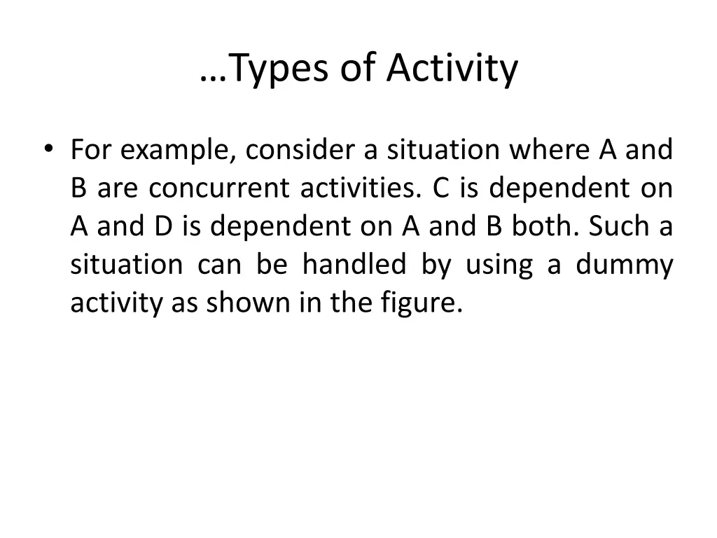 types of activity 4