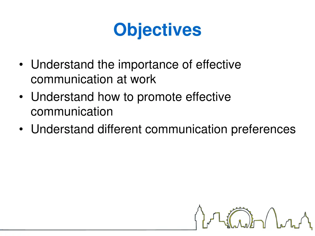 objectives