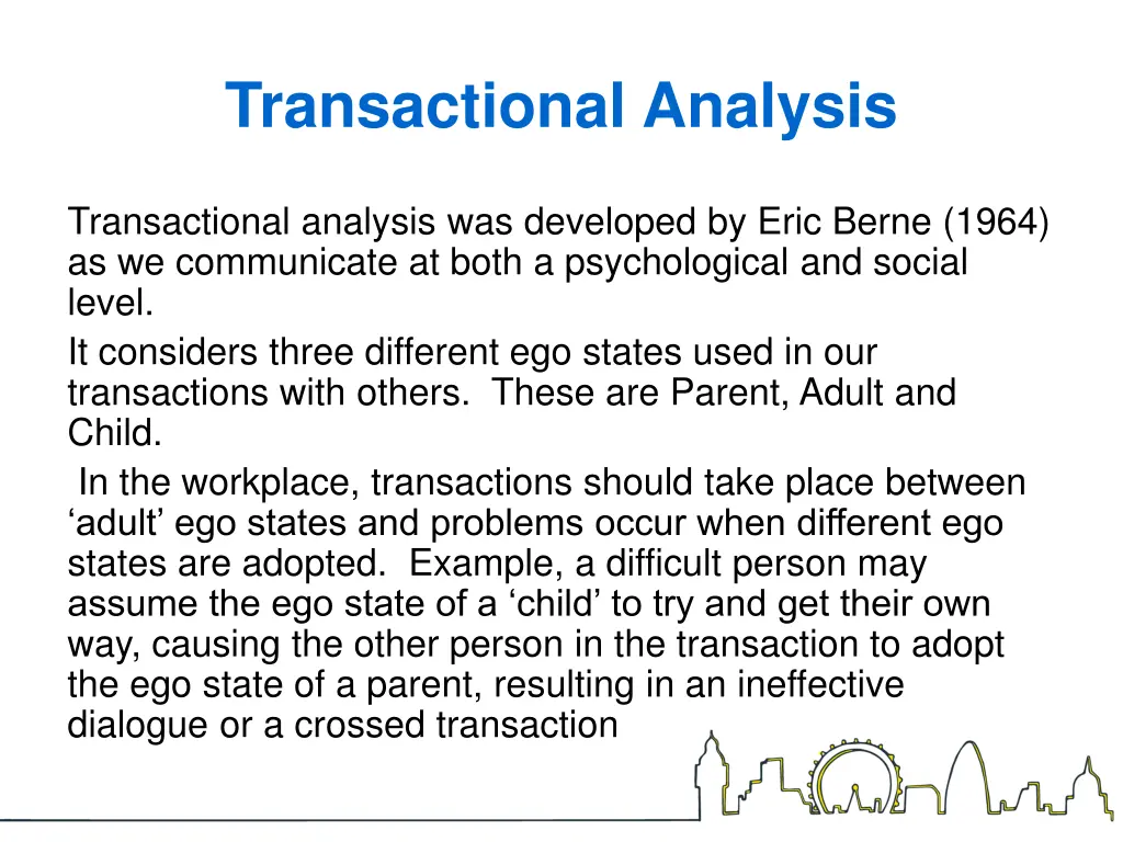 transactional analysis