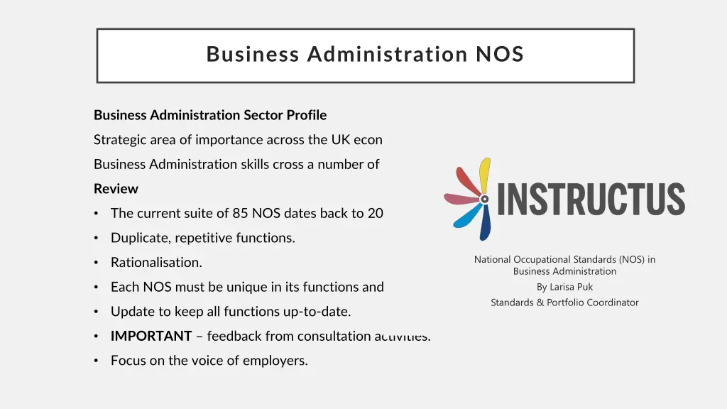 business administration nos 1