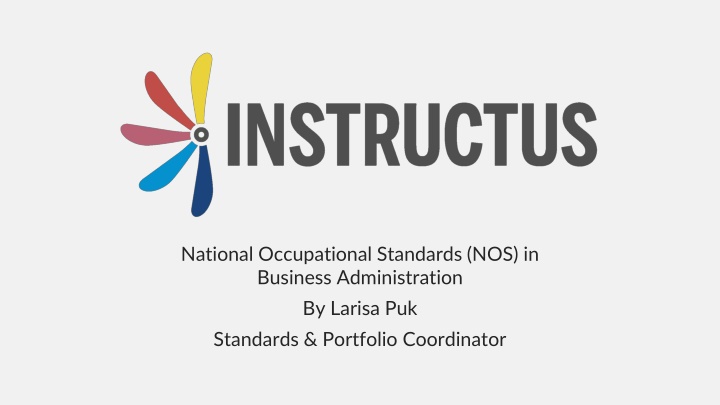 national occupational standards nos in business