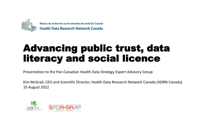 advancing public trust data advancing public