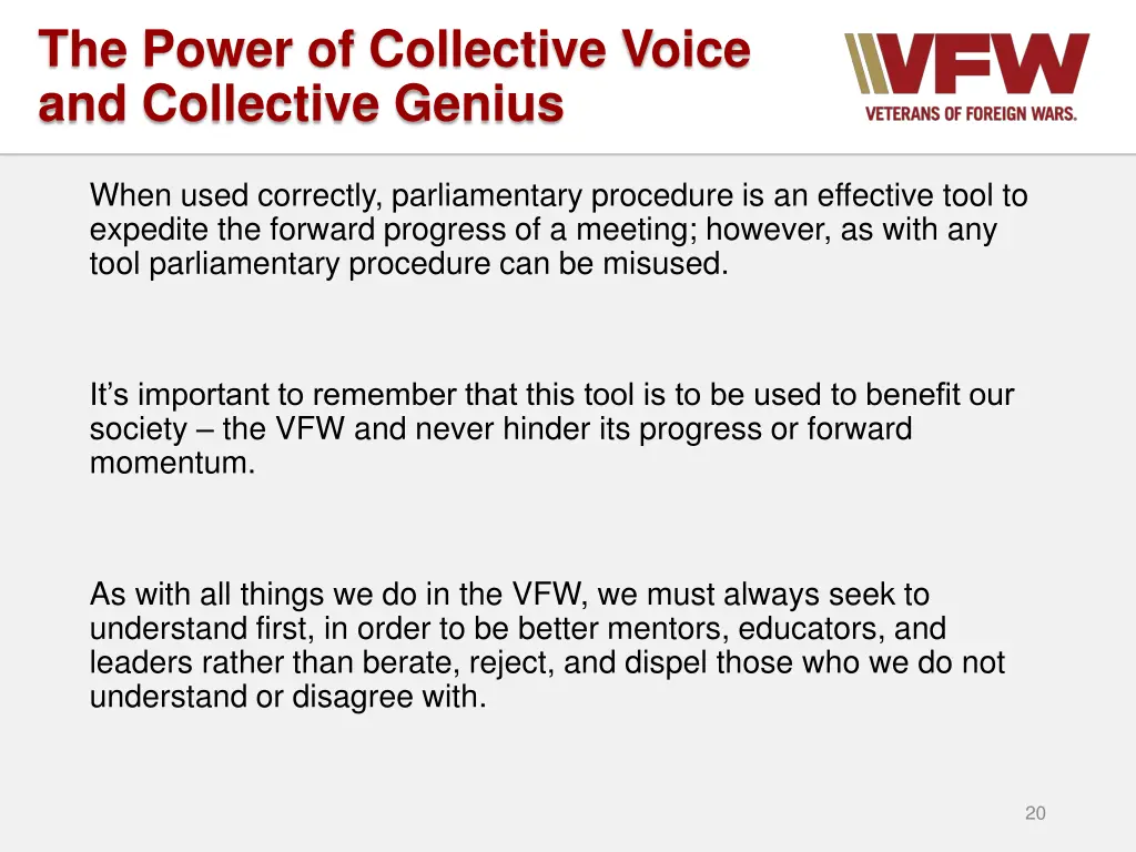 the power of collective voice and collective