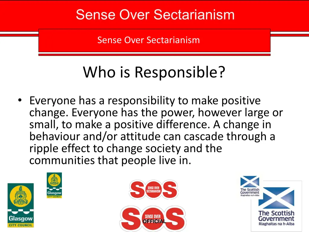 sense over sectarianism sense over sectarianism 1