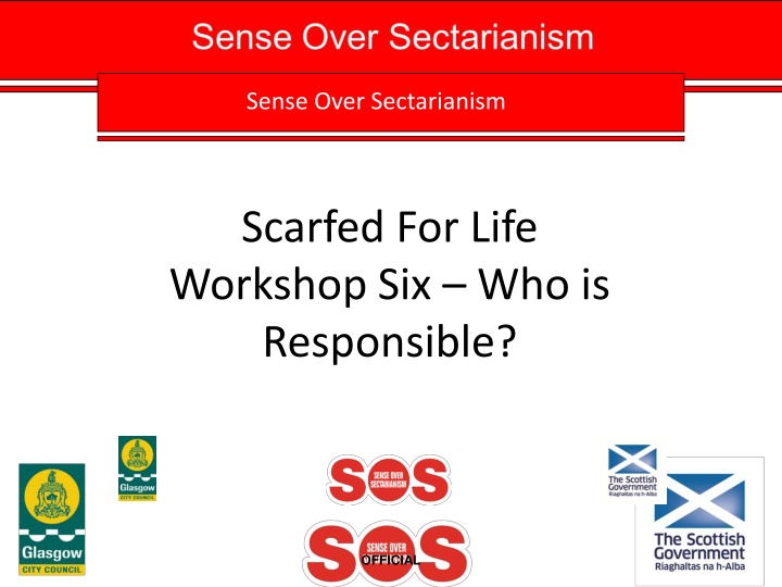 sense over sectarianism sense over sectarianism