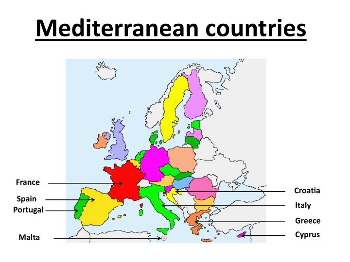 mediterranean countries