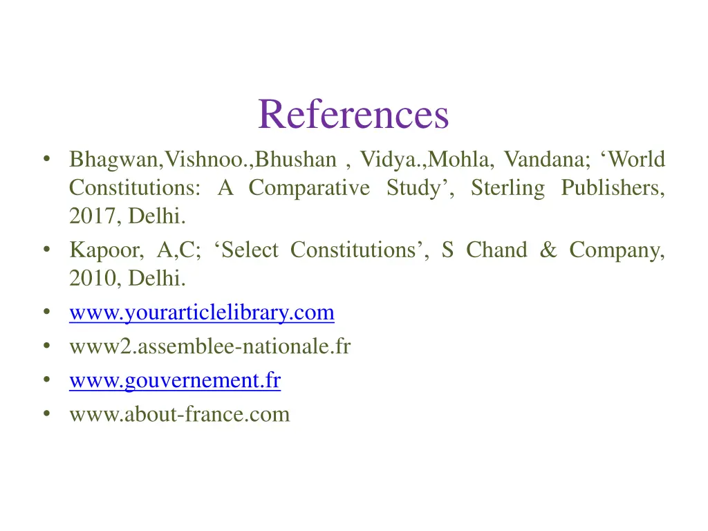 references