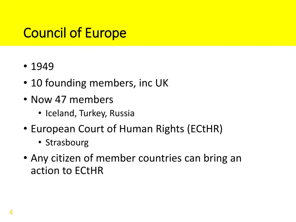 council of europe council of europe