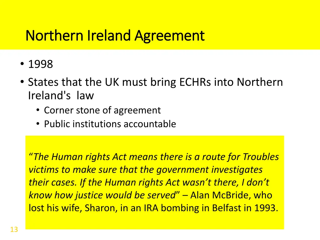 northern ireland agreement northern ireland