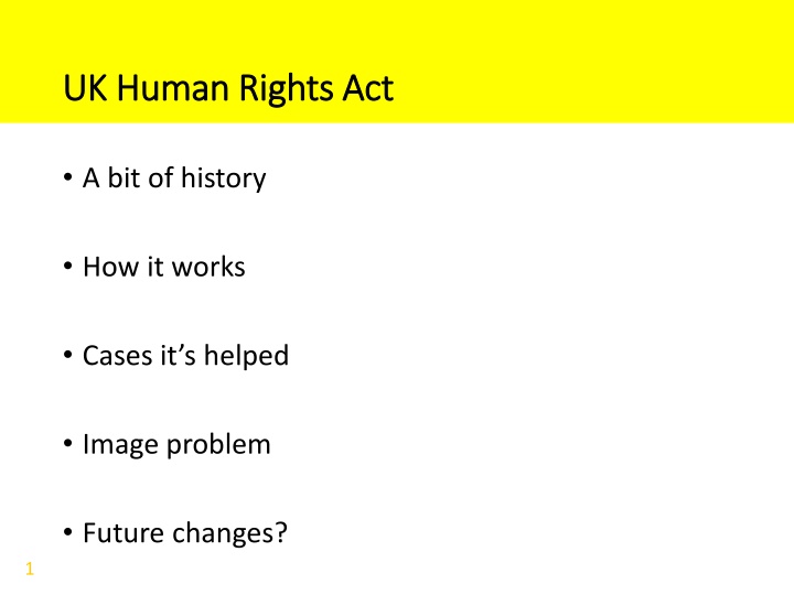 uk human rights act uk human rights act