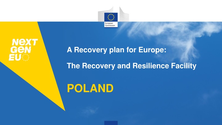 a recovery plan for europe