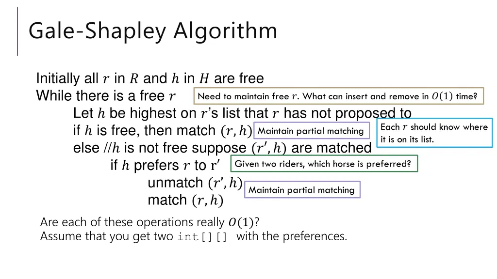 gale shapley algorithm 2