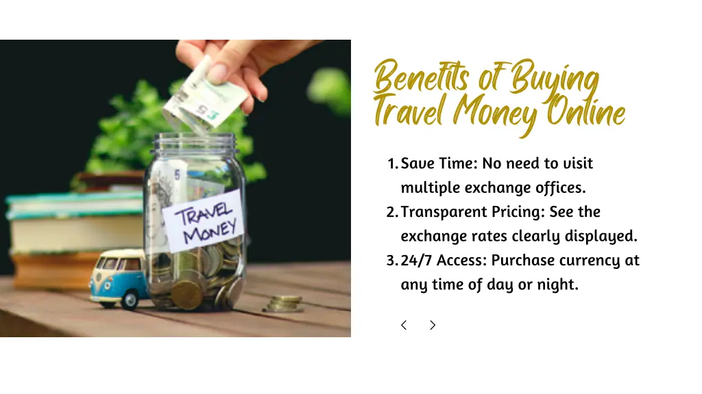 benefits of buying travel money online