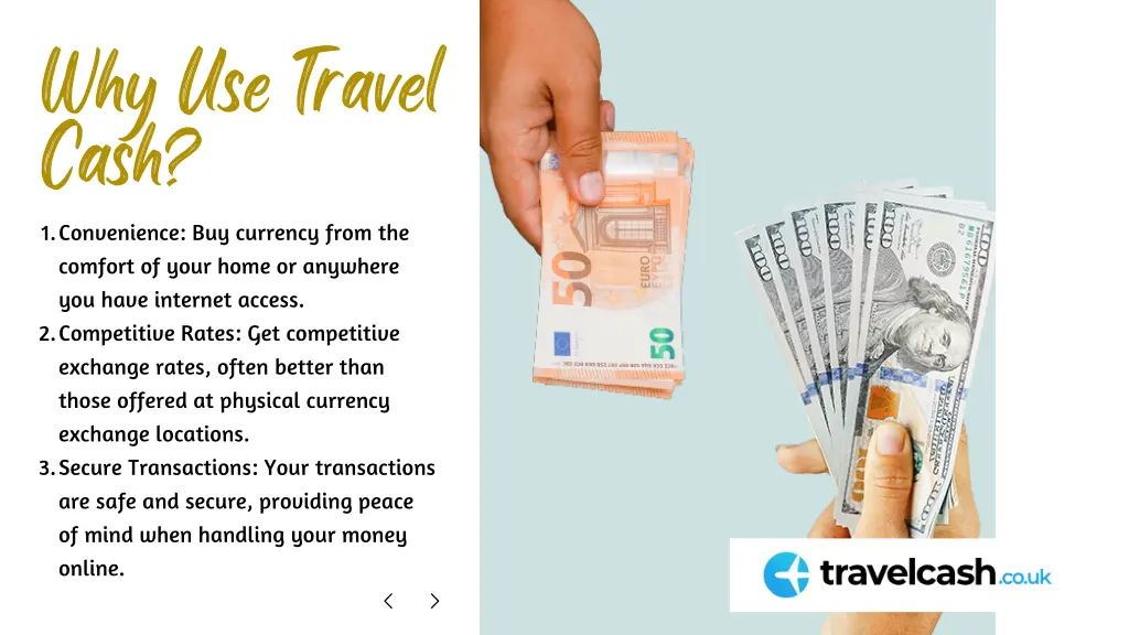 why use travel cash convenience buy currency from