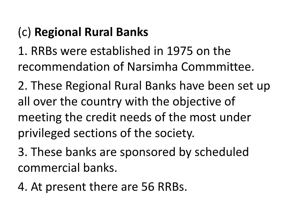 c regional rural banks 1 rrbs were established