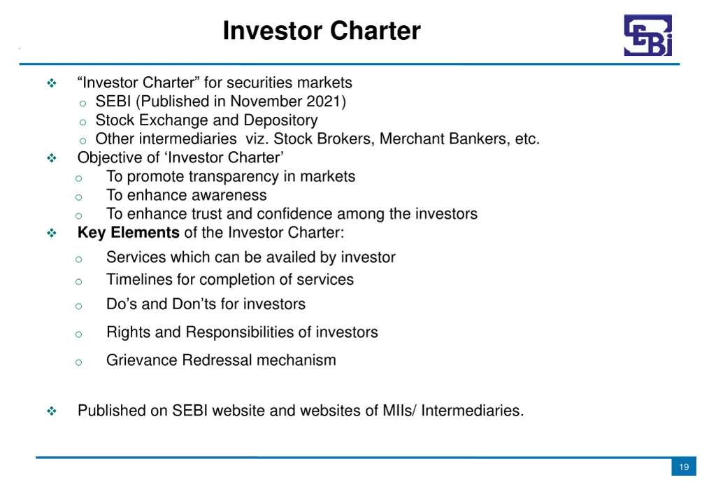 investor charter