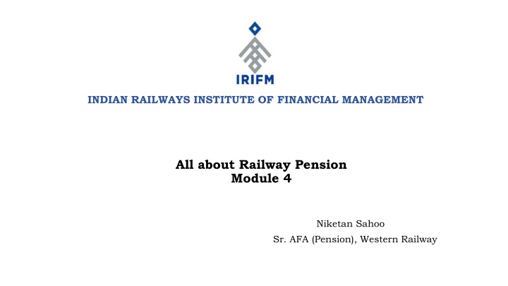 indian railways institute of financial management