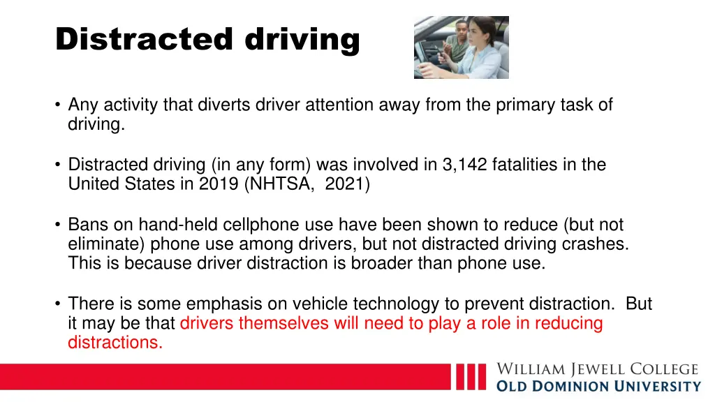 distracted driving