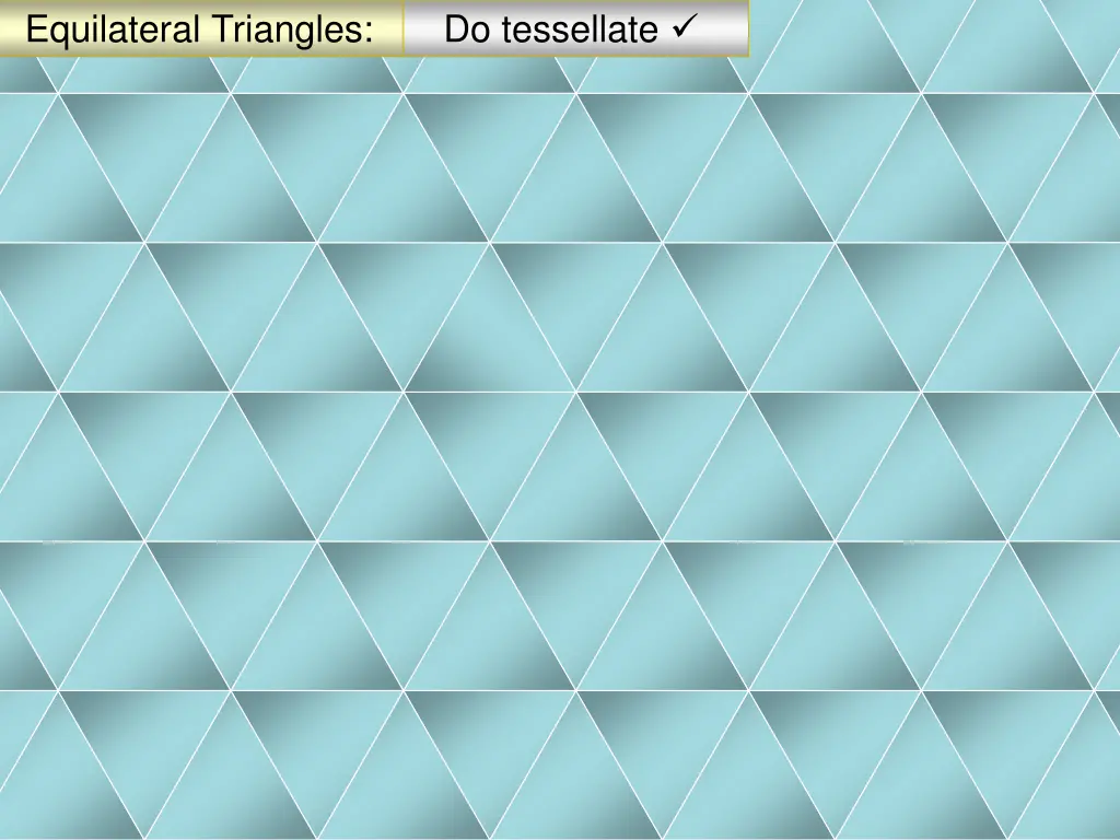 do tessellate