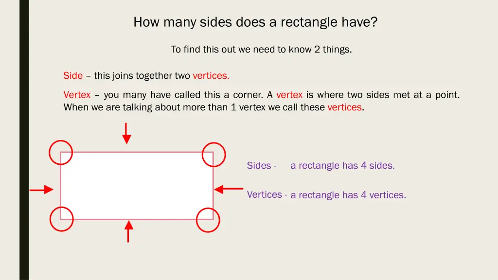 how many sides does a rectangle have