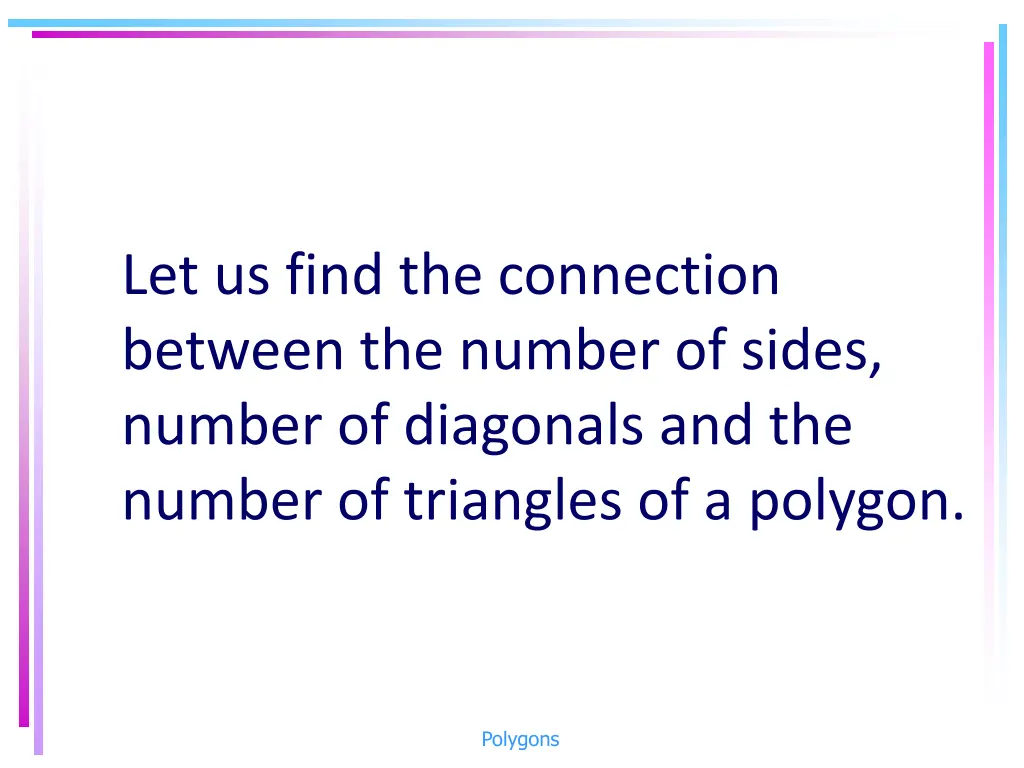 let us find the connection between the number