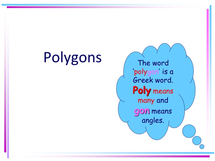 polygons