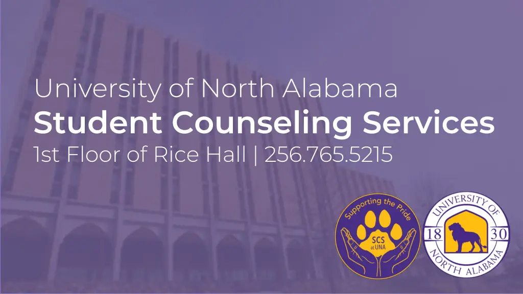 university of north alabama student counseling 1