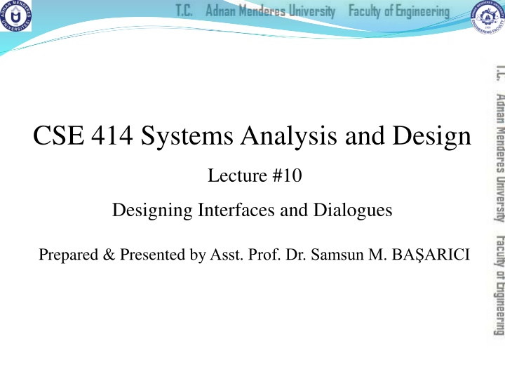 cse 414 systems analysis and design