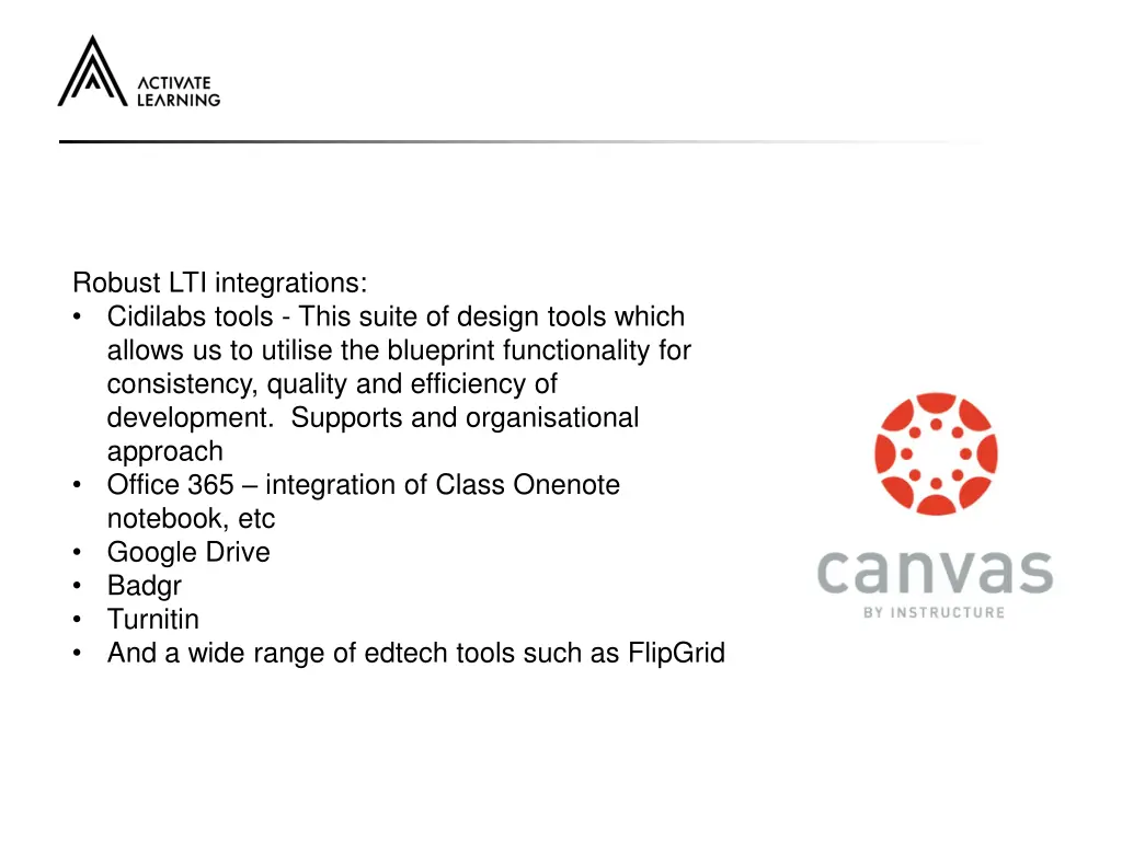 robust lti integrations cidilabs tools this suite