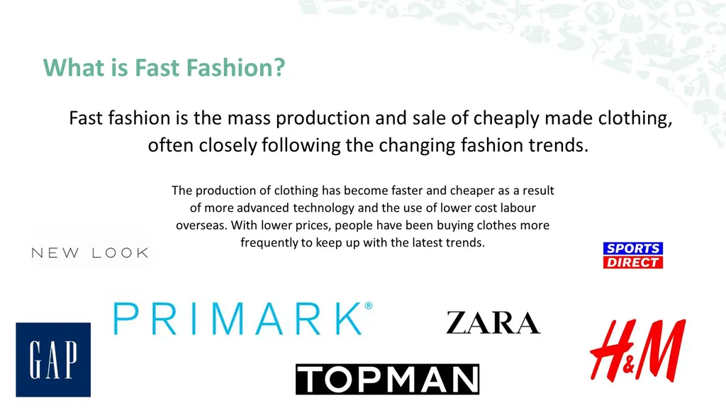 what is fast fashion
