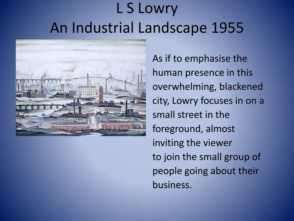 l s lowry 13