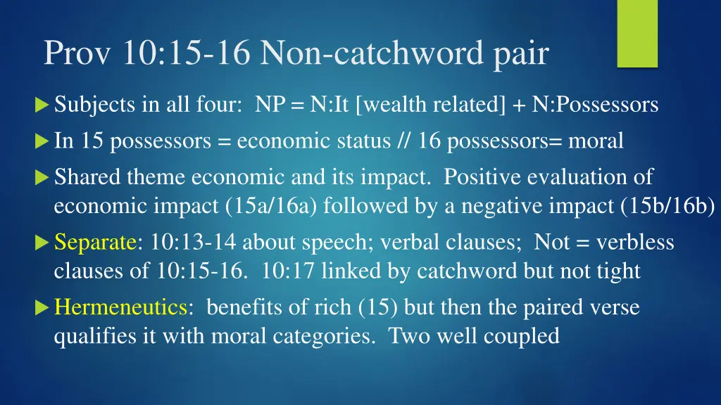 prov 10 15 16 non catchword pair 1