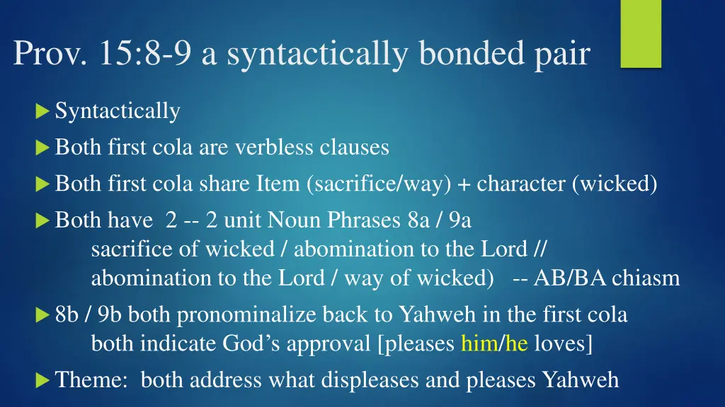 prov 15 8 9 a syntactically bonded pair 3