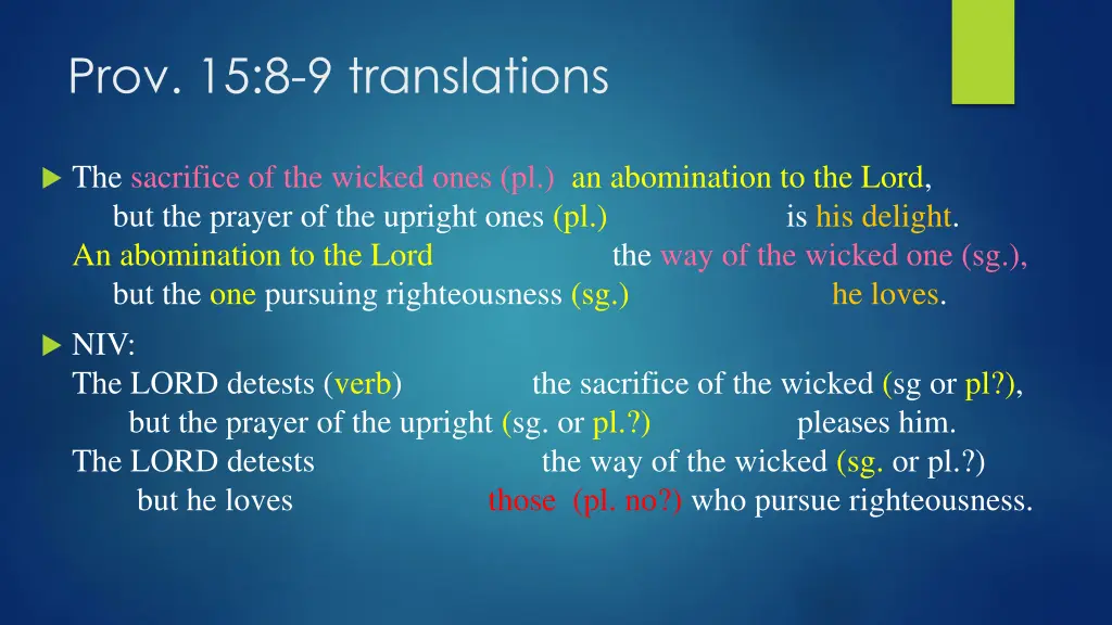 prov 15 8 9 translations