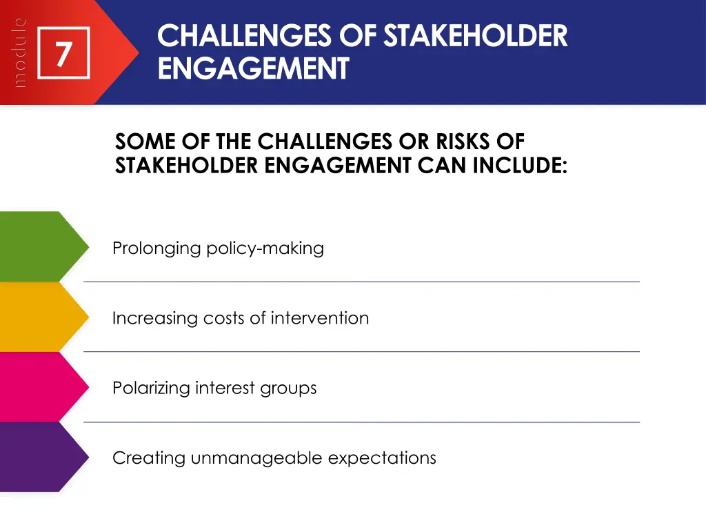 challenges of stakeholder engagement