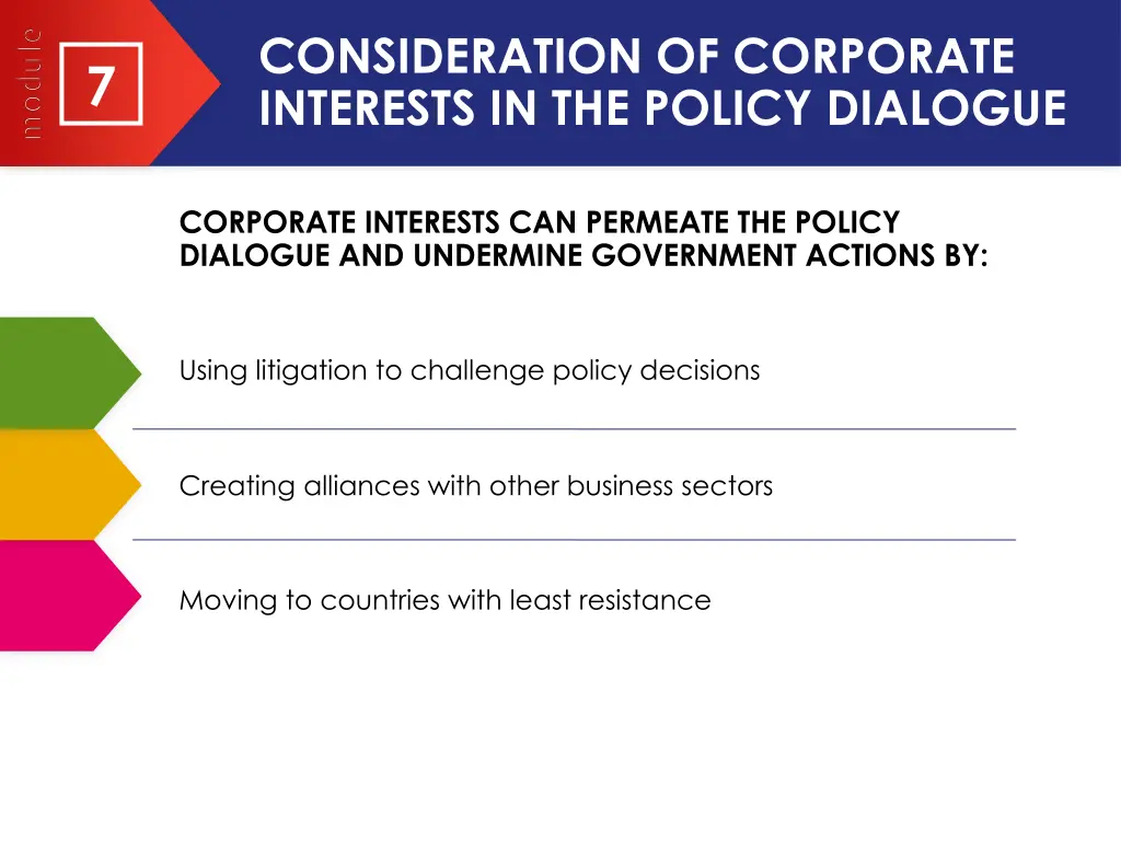 consideration of corporate interests 1